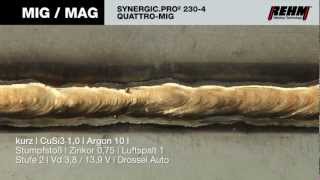 Synergic.pro² 230-4 quattro mig -- rehm mig/mag protective gas welding units