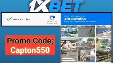 1xbet Captcha Code Problem || 1xbet i