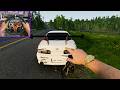 BeamNG.drive | Realistic Driving Lexus SC 800 | Moza Steering Wheel POV 4K