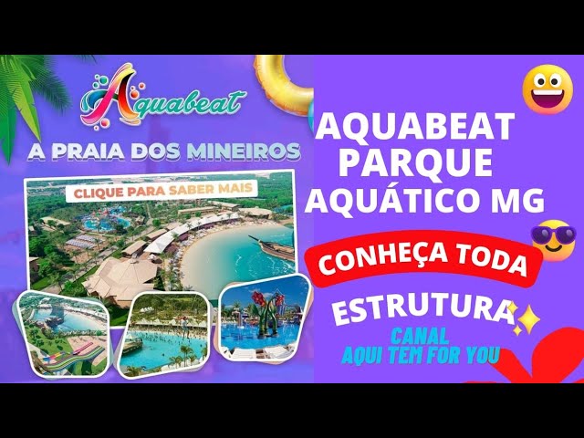 Maior parque aquático de Minas Gerais, Aquabeat será inaugurado em dezembro