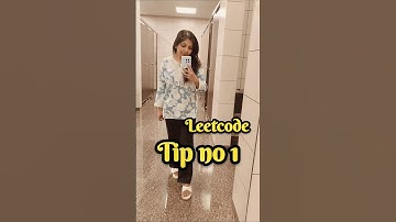 Leetcode Tips | How to be Interview Ready #google #dsa #interview #leetcode #hustle #coding #python