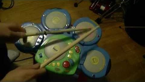 Circuit Bent "Groovy Tunes" Toy Drum Machine