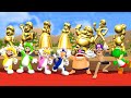 Mario Party 9 Step It Up - All Character Master Difficulty Gameplay Everybody Wins