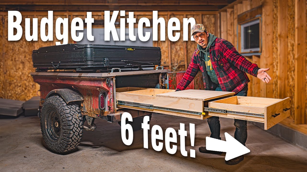 Бюджетная выдвижная кухня Overland своими руками