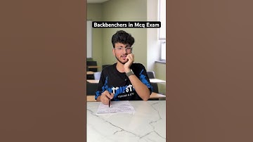 Students in Mcq Exam 😂 #shorts #relatable #students