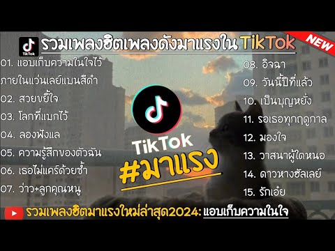 รวมเพลงฮิตเพลงดังมาแรง TikTok (แอบเก็บความในใจ)ใหม่ล่าสุด 2024 1ชม