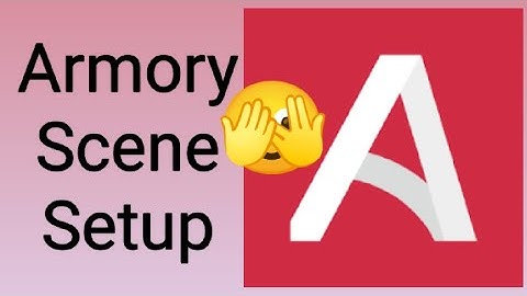 5. My Way Of Setting Up An Armory3D Indie Game Project in Blender For Modelling (No To Confusion) 💪🤛