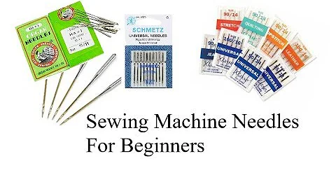 Sewing Machine Needles For Beginners  -  Christoph...