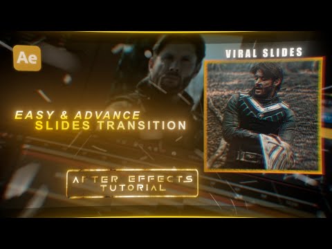 Advanced Slides Tutorial | Smooth & Clean Transition l After effects
