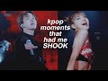 more kpop moments that had me shook