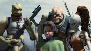 Boba Fett gets revenge on Mace Windu [4k HDR] - Star Wars: The Clone Wars
