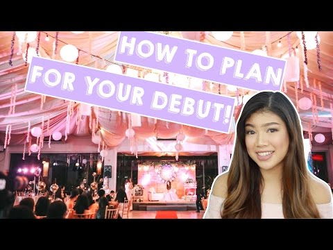 How To Plan For Your Debut (in the Philippines!) | Janina Vela