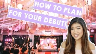 How To Plan For Your Debut (in the Philippines!) | Janina Vela
