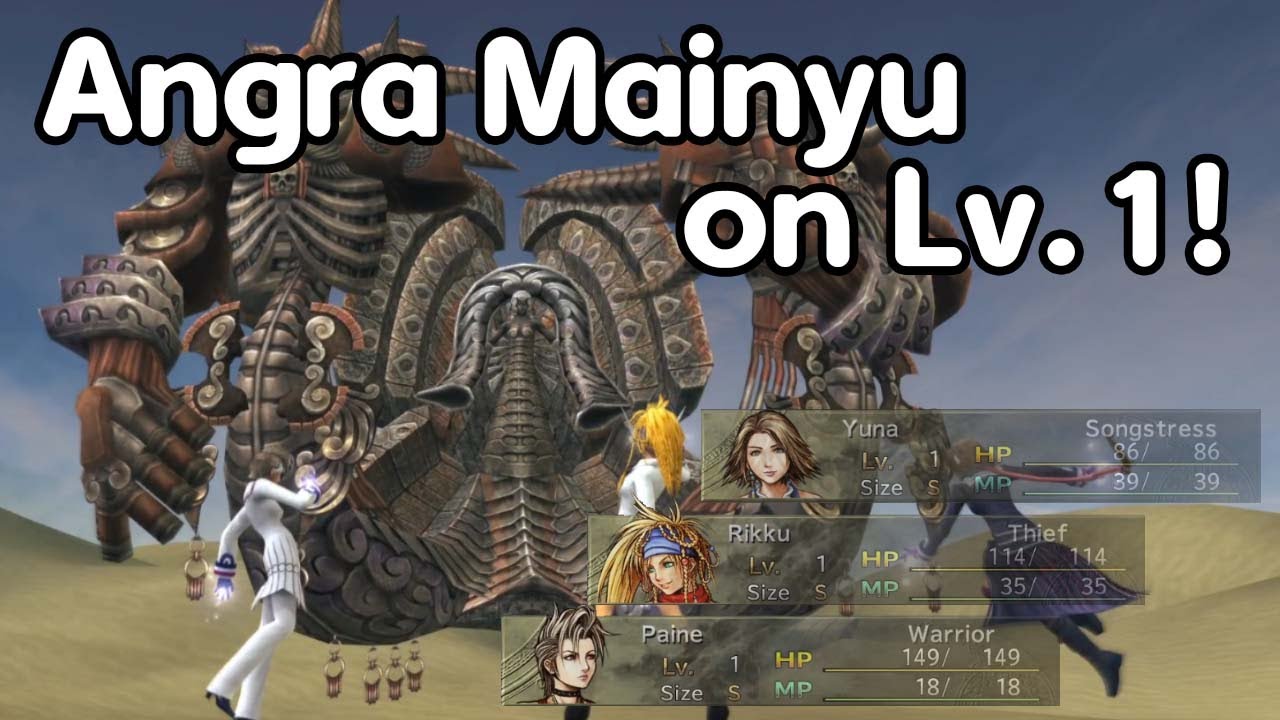How to beat angra mainyu ffx 2 ♥ Final Fantasy X-2 HD : Easy