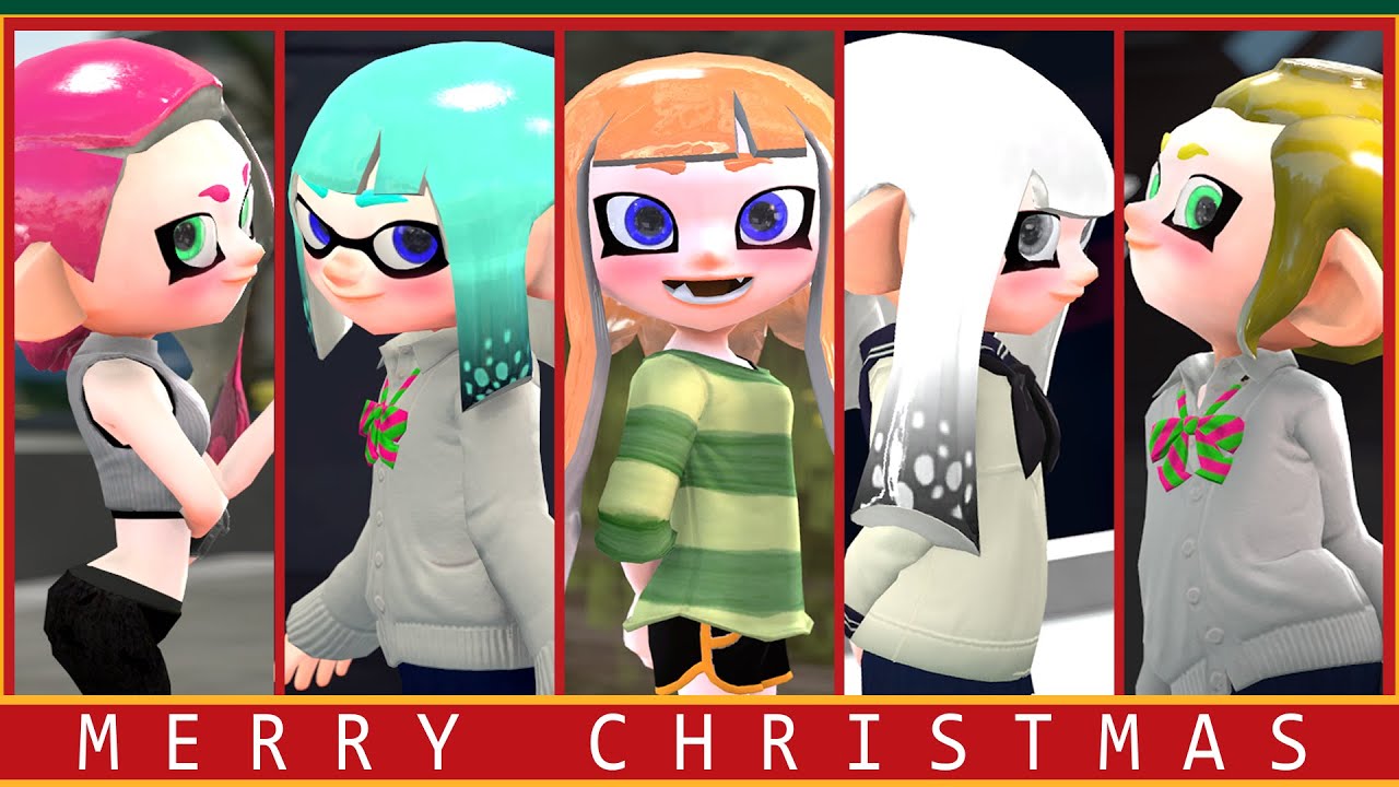 ラブコメ サンタの魔法で美少女5人からハーレム状態 なクリスマスがヤバ過ぎた Sfmスプラトゥーン Youtube