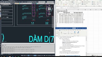 Free - Lisp Cad xuất danh mục bản vẽ từ Cad sang Excel.Link tải ở mô tả