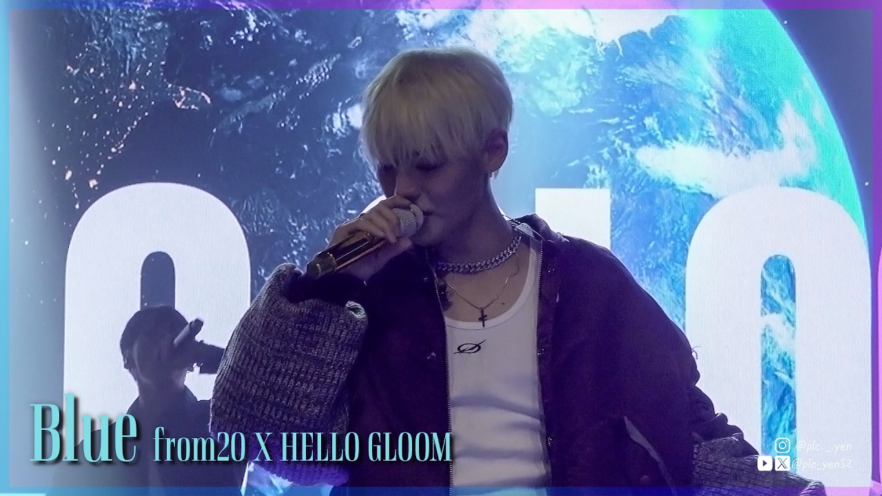 [4K/강유찬(F)] 251025 Blue - from20 X HELLO GLOOM | KANG YUCHAN ASIA TOUR 'REBEL' in Seoul