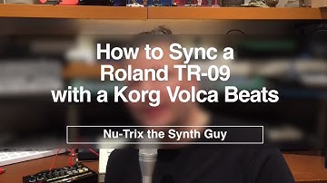 How to sync a TR-09 and a Volca BEATS (MIDI or Trigger Sync)