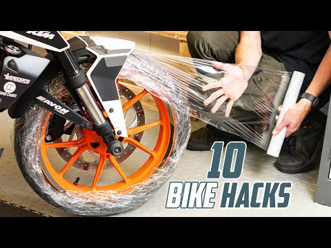 10 Motorcycle Hacks &amp; Tips