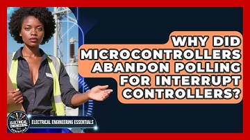 Why Did Microcontrollers Abandon Polling For Interrupt Controllers?