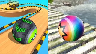 Going balls, Sky Rolling Balls 3D, Rolling Ball Sky Escape All Levels Gameplay Android,iOS screenshot 4