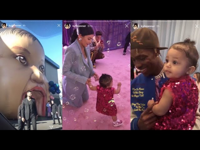 SPOTTED: Kylie Jenner, DJ Khaled and Travis Scott Stand Out at Stormi's  Birthday Party – PAUSE Online