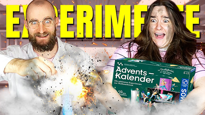 Wir testen einen 20€ EXPERIMENTE Adventskalender! Lohnt er sich? 😱👩‍🔬
