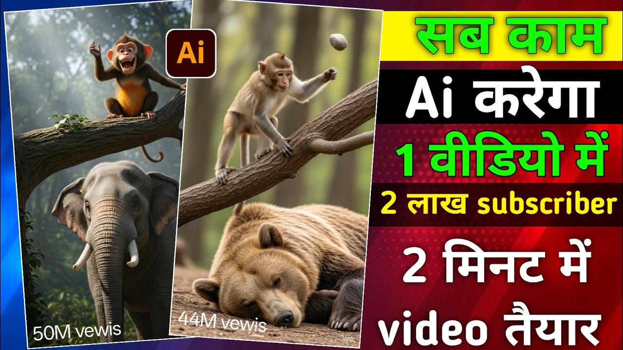 ai cartoon video kaise banaye free mein | how to make cartoon video with ai free | 