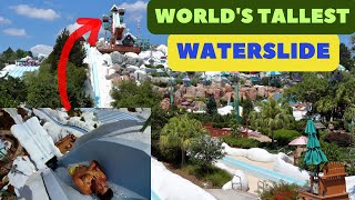 दुनिया की सबसे ऊंची पानी की स्लाइड😱| Disney ka sabse khatarnak😍water park Vlog|POV of all rides😎