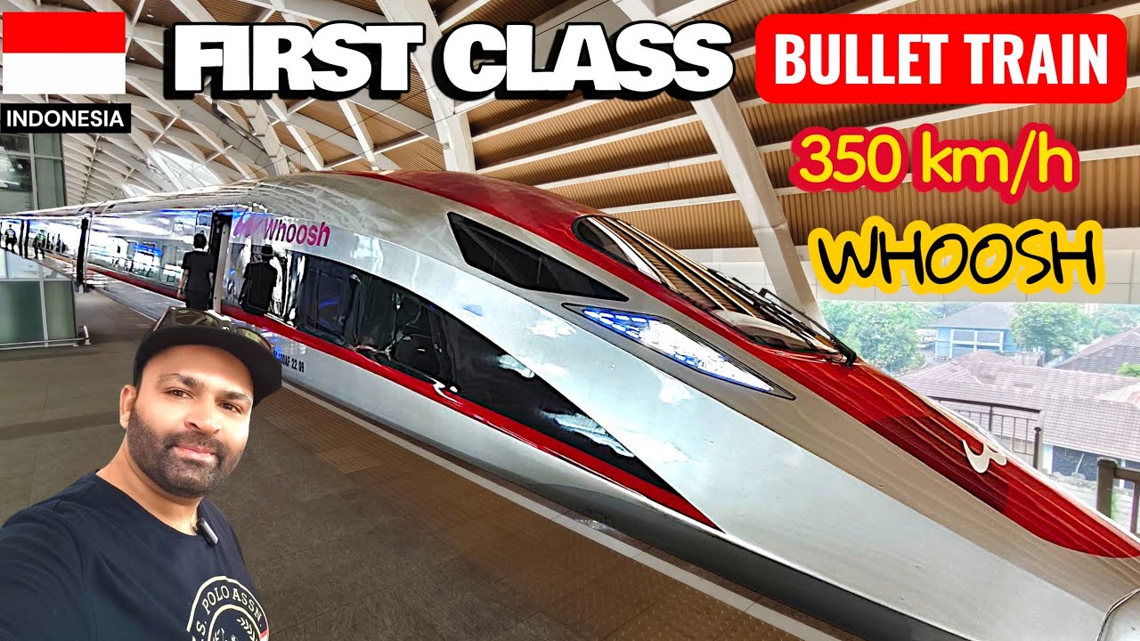 WHOOSH First Class Bullet Train (Jakarta To Bandung) Indonesia 🇮🇩