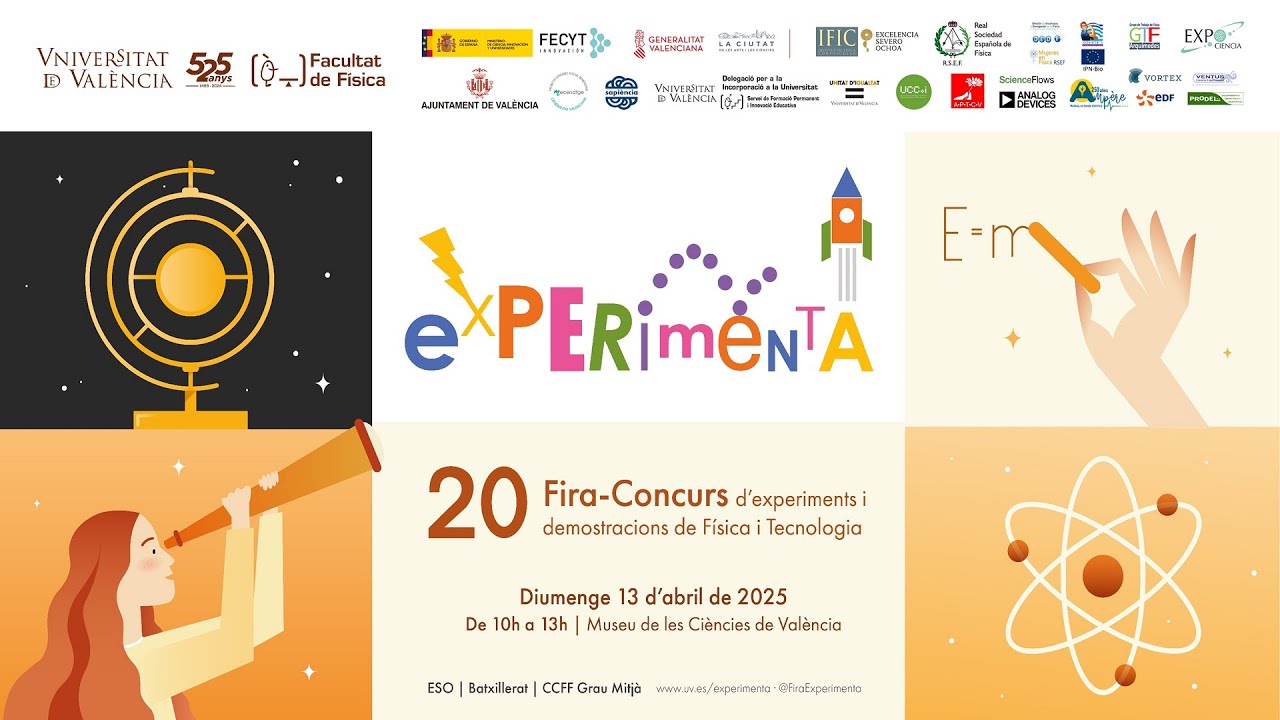 Entrega de premis Fira Experimenta. Entrega de premios Feria Experimenta 2025