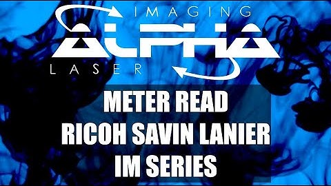 Meter Read Report - Ricoh / Savin / Lanier IM Series