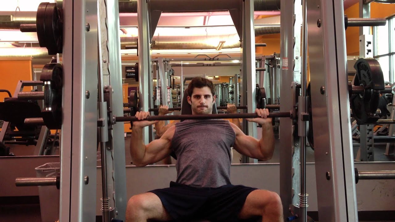 Military Press On Smith Machine Benefits