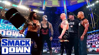 WWE - Roman Reigns & Papa Shango vs. The Rock, Big Show & The Undertaker, Smackdown