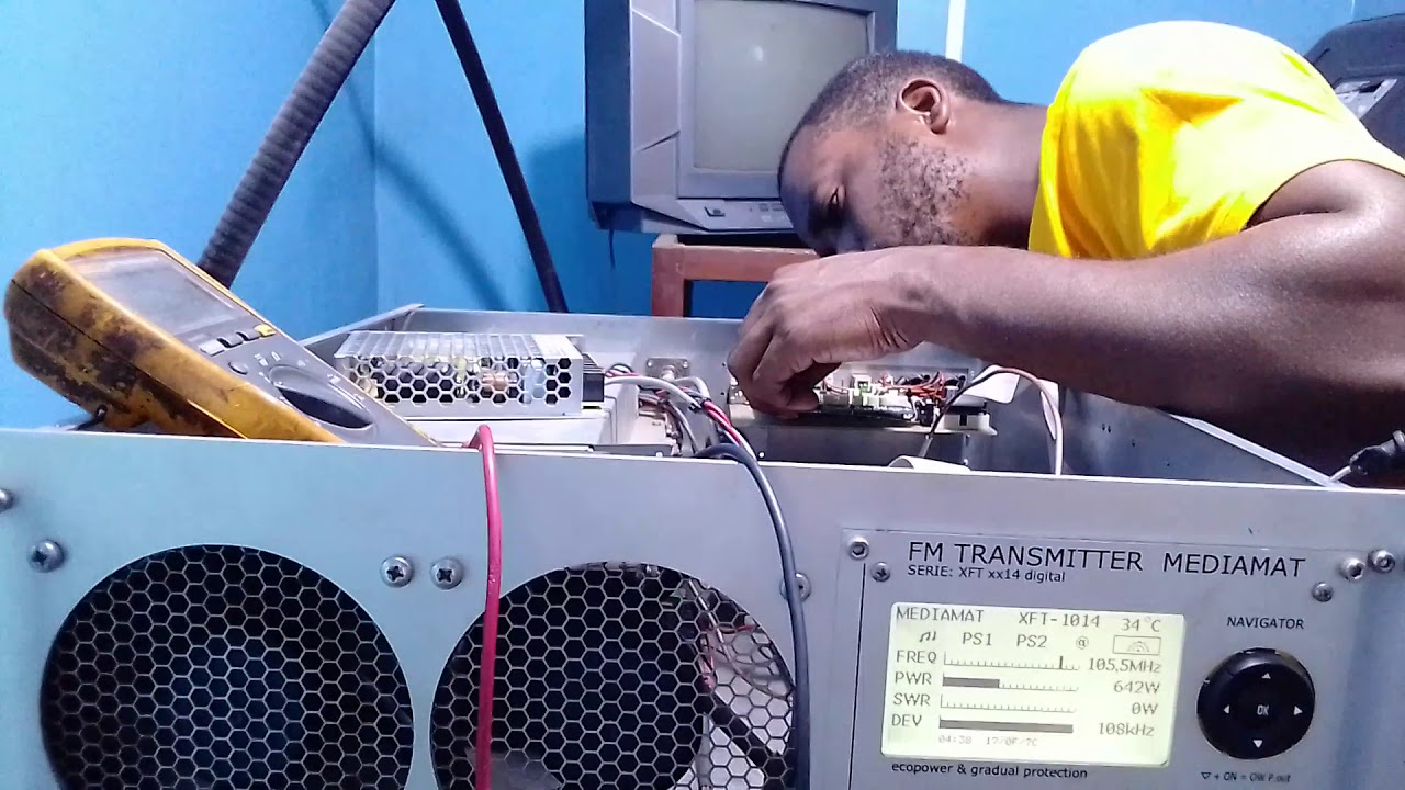 réparation d'un émetteur mediamat suites