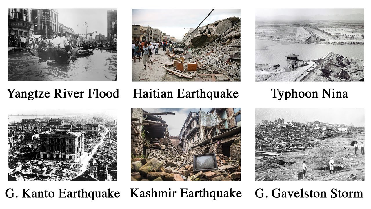 6 Deadliest Disasters in Human History