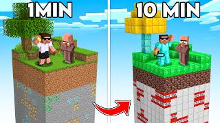 One Chunk But The Chunk Changes EVERY MINUTE...