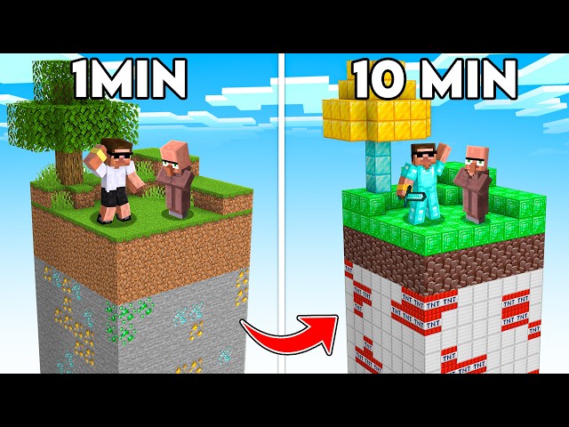 One Chunk, But The Chunk Changes EVERY MINUTE...