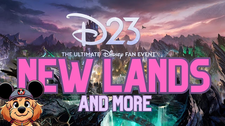 D23 Expo 2024 | HUGE Disney Parks Expansions - NEW LANDS, Villains, Cars, Monsters Inc, and MORE!