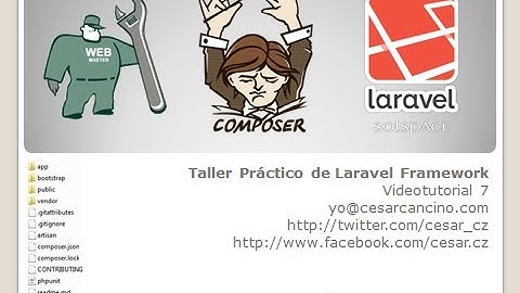VideoTutorial 7 del Taller Práctico de Laravel Framework. Upload de Archivos