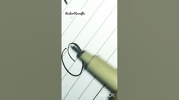 Oo in #cursive #handwriting #art #lettering #calligraphy #youtubeshorts #shortsvideo #viral