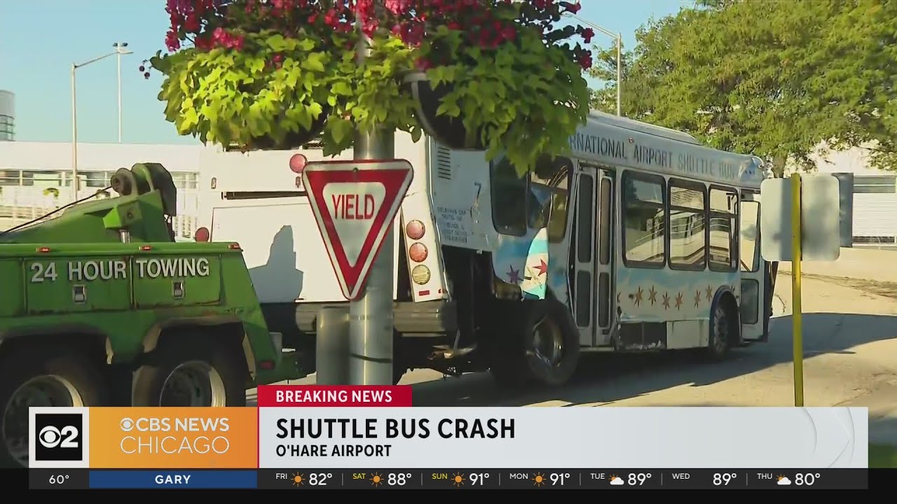 Shuttle Bus Crashes At O Hare Airport Bus Driver Critically Injured shuttle-bus-crashes-at-o-hare-airport-bus-driver-critically-injured