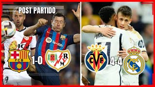 📺 En Vivo: Resumen y Goles | Villarreal vs Real Madrid & FC Barcelona vs Rayo Vallecano | La Liga