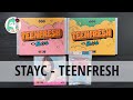 Unboxing stayc  teenfresh  bubble arcade digipack platform