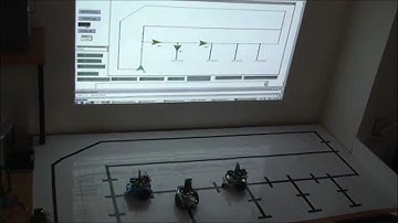 Multi-agent systems: controlling multiple AGVs with agent-based-modelling