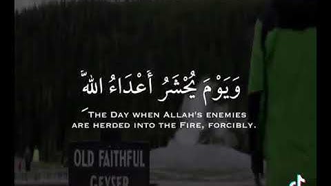 ( وأنجينا الذين امنوا و كانوا يتقون ) تلاوة مبكيه من سوره النمل