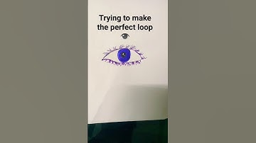 Trying to make the Perfect eye loop👁#loop#shortvideos#viral#trending#shorts#