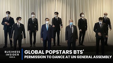Global Favourite Band BTS Perform Permission To Dance At The UN General Assembly