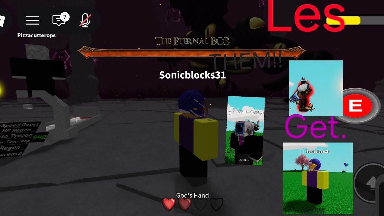 2 players with braincells and ones who don't vs bob. (With @pizzacuttero)(READ DESCRIPTION)