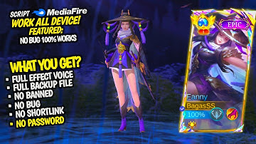 NEW Script Skin Fanny Skylark Old No Password - Full Effect & Sound With Logo - Latest Patch